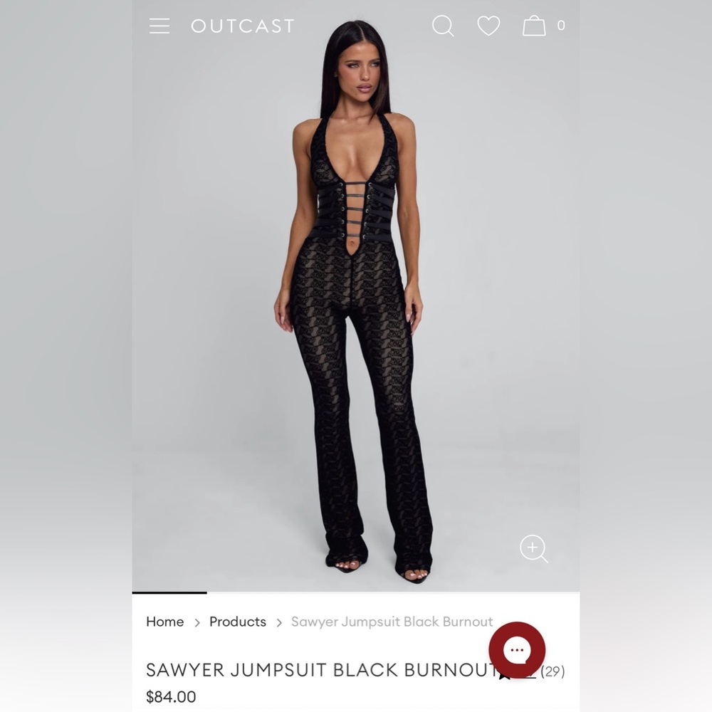 NEW OUTCAST JUMPSUIT S